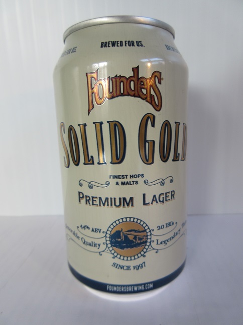 Founders - Solid Gold Premium Lager - Click Image to Close